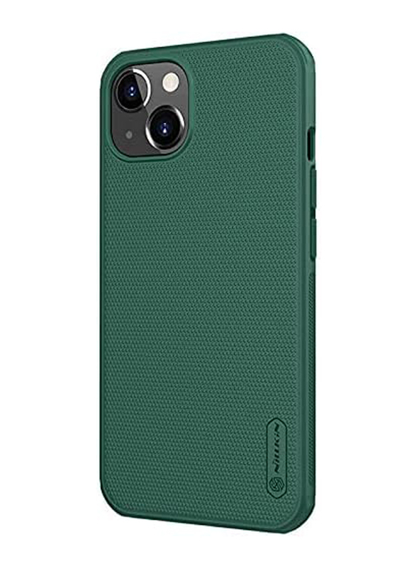 Nillkin Apple iPhone 13 6.1-inch Super Frosted Shield Pro Hard Mobile Phone Case Cover, Deep Green