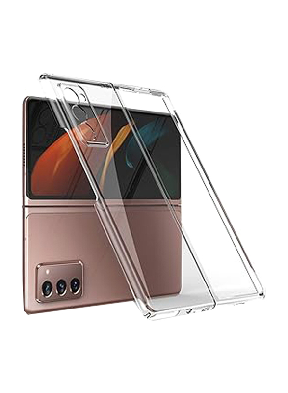 Samsung Galaxy Z Fold 2 Anti-Scratch Protective Mobile Phone Case Cover, Clear