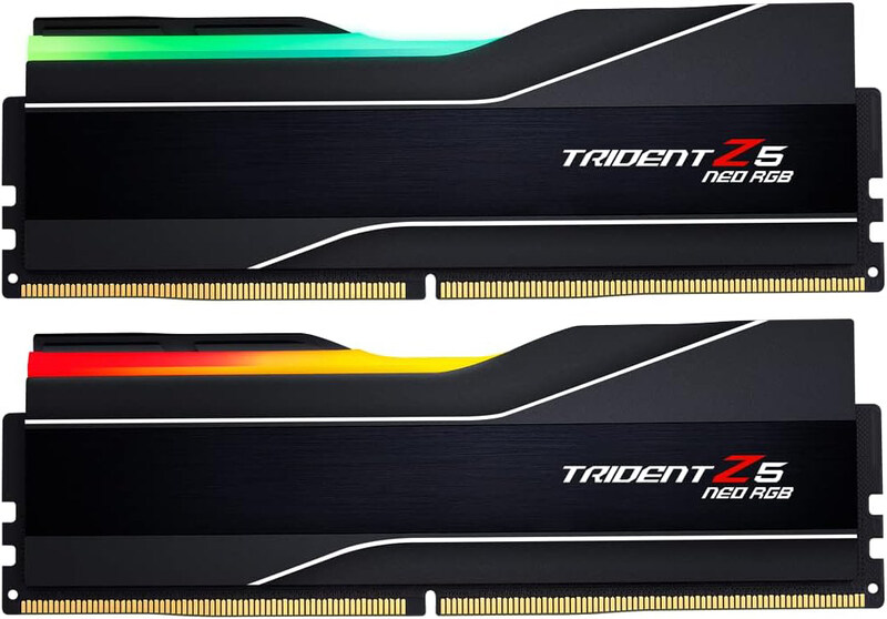 

G.Skill Trident Z5 Neo RGB 32GB (2 x 16GB) DDR5 6000MHz F56000J3038F16GX2TZ5NR Memory Ram Module (32GB)