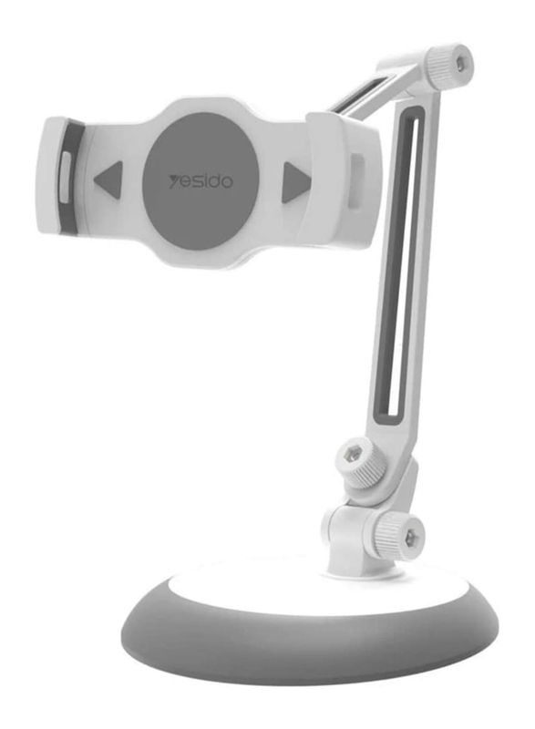 Yesido C33 Smart Tablet Holder Free Rotation for Tablets, White