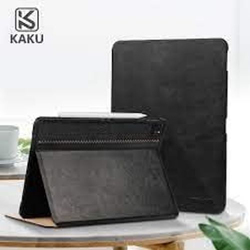 Kaku Apple iPad Pro 11 PU Leather Smart Case Stand Protective Shell Tablet Case Cover, Black