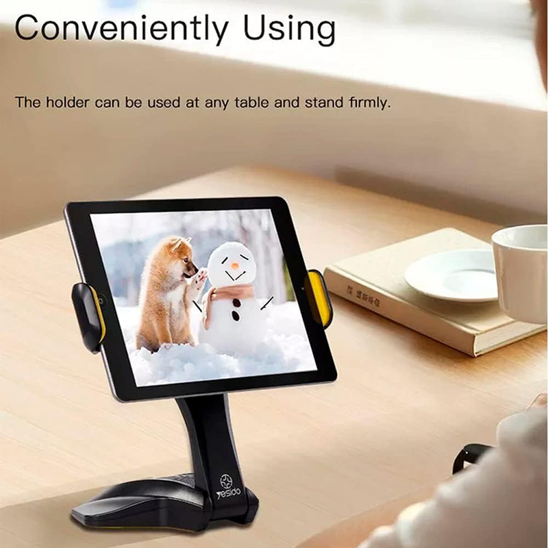 Yesido C21 Smart Tablet Holder for 6.5-12.9 Inches, Black