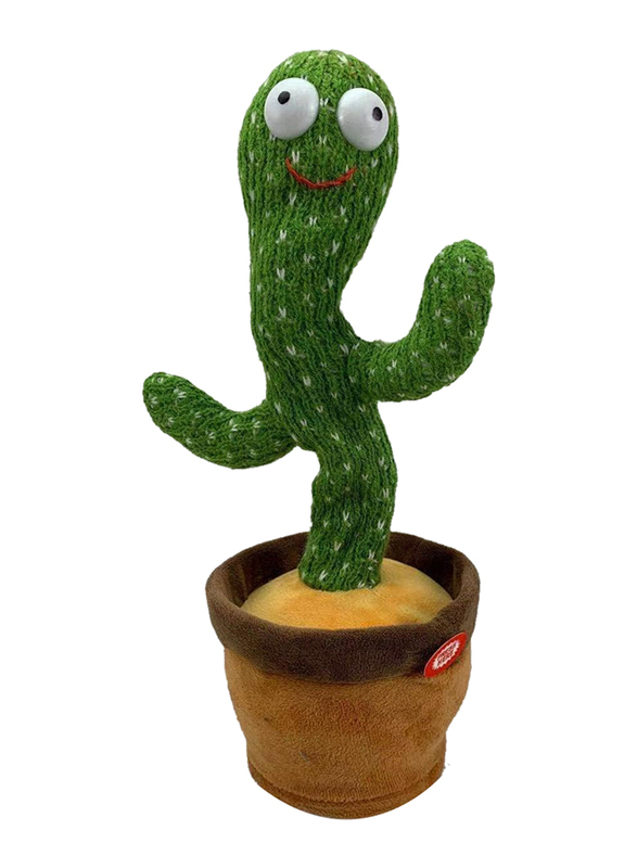 Dancing Cactus Learn to Speak and Shine Twist the Cactus Plush Toy, All Ages