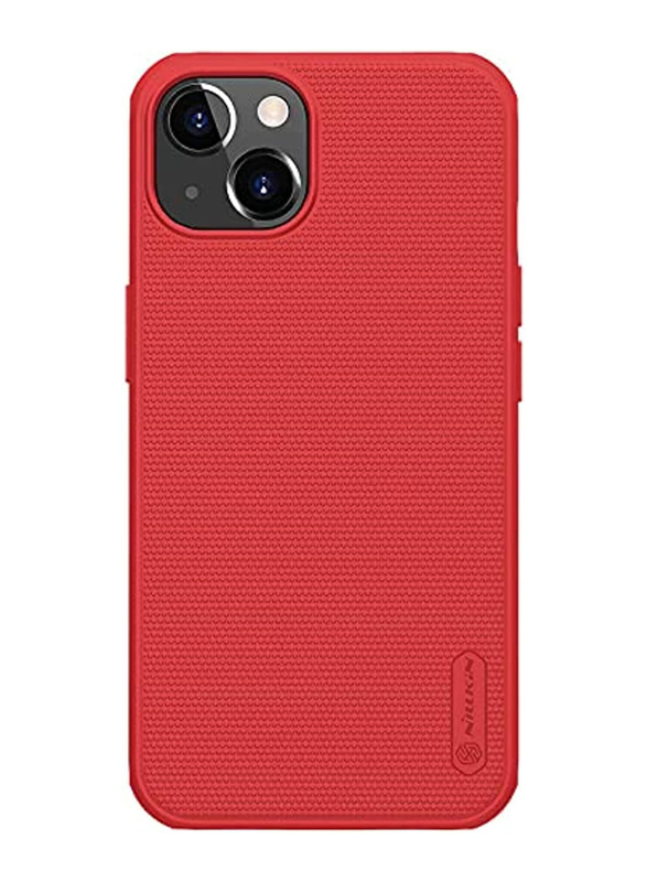 Nillkin Apple iPhone 13 6.1-inch Super Frosted Shield Pro Hard Mobile Phone Case Cover, Red