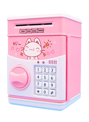 Cute ATM Electronic Piggy Bank for Kids, Pink