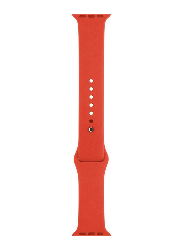 Sport Silicone Band for Apple Watch 42mm/44mm, Orange