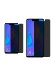 Huawei Nova 3i Privacy Tempered Glass Screen Protector, 2 Pieces, Black