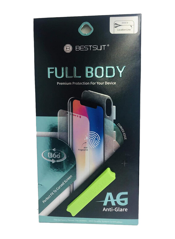 

Bestsuit Apple iPhone X 2in1 Anti-Glare 360 Full Body Protector, Clear