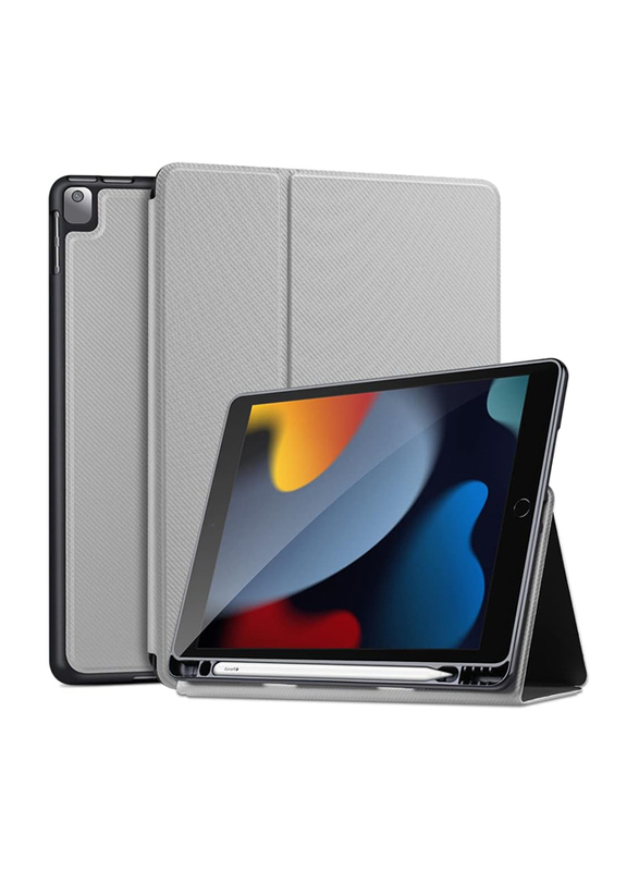 

X-Level Apple iPad 9th Gen 2021/ 8th Gen 2020 / 7th Gen 2019 10.2-Inch PU Leather Full Protective Shockproof Cover with Soft TPU Back Cover & Auto Sle