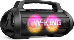 W-king Wireless Bluetooth Speaker, 120W Peak 70W RMS, Black