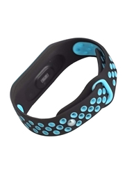 Silicone Anti-Off Wrist Band for Xiaomi Mi Band 3, Blue