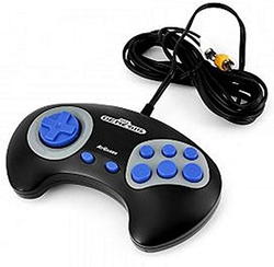 Sega Genesis Game Player Plug & Play into TV with Built-In 12 Sega Games, Black