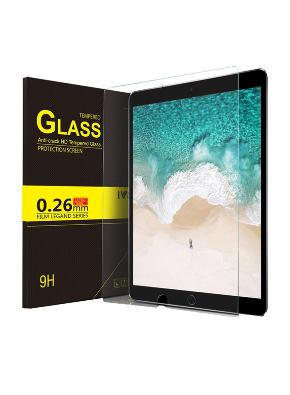 Apple iPad Pro 10.5 Anti-Scratch Anti-Bubble Anti-Fingerprint Tempered Glass Screen Protector, Clear