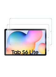 Samsung Galaxy Tab S6 Lite Tempered-Glass Film Screen Protector, Clear, 2 Pack