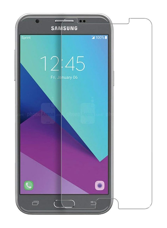 Samsung Galaxy A7 9H Hardness 2.5D Curved Tempered Glass Screen Protector, Clear