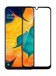 Samsung Galaxy A50 6.4-Inch 5D Curved Edge Full Coverage Anti-Scratch Film Tempered Glass Screen Protector, Black/Clear