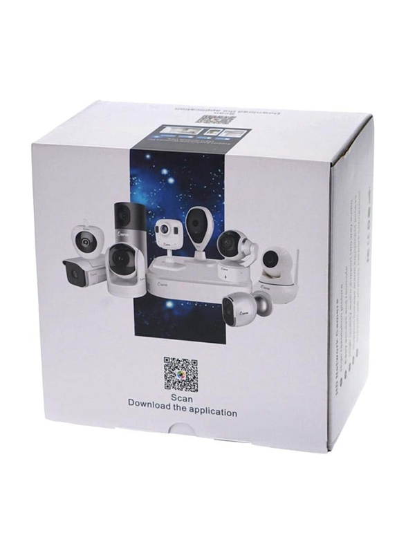 Keeper 2.0MP 1080P with Night Vision Two Way Audio Wireless Camera, White