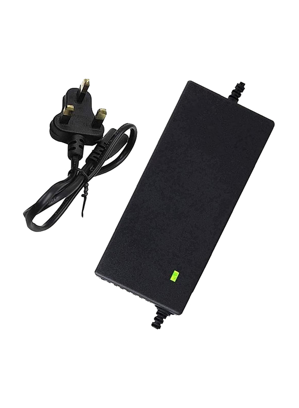 PoJu 60V Output 67.2V 2A/3A/5A Input 100-240 VAC Lithium Li-ion Charger for 10S 60V Electric Bike Scooter Charger, Black