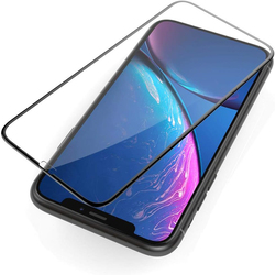 Apple iPhone XR 6.1 Inch 3D Tempered Glass Screen Protector, 2 Pieces, Clear