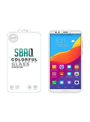 SBAQ Huawei Honor 7C Glass Screen Protection, Clear