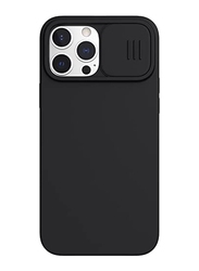 Nillkin Apple iPhone 13 Pro Max Silicone CamShield Silky Magnetic Mobile Phone Case Cover, Black