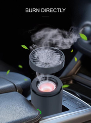 USB Car Electric Incense Burner, Black