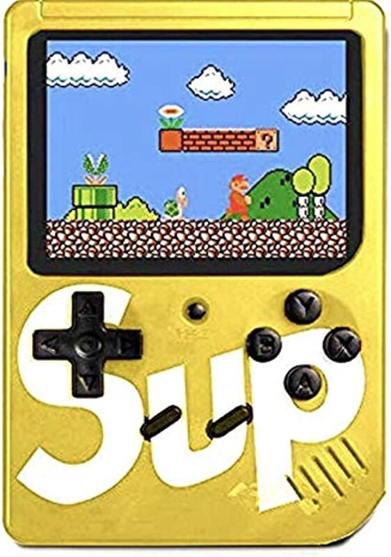 

Sup 400-in-1 Retro Handheld Game Box Console, Yellow