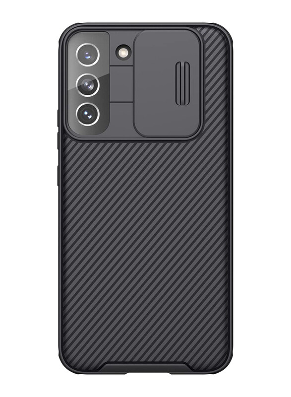 

Alsafwah Samsung Galaxy S22 Plus Polycarbonate CamShield Pro Camera Slide Mobile Phone Case Cover, Black