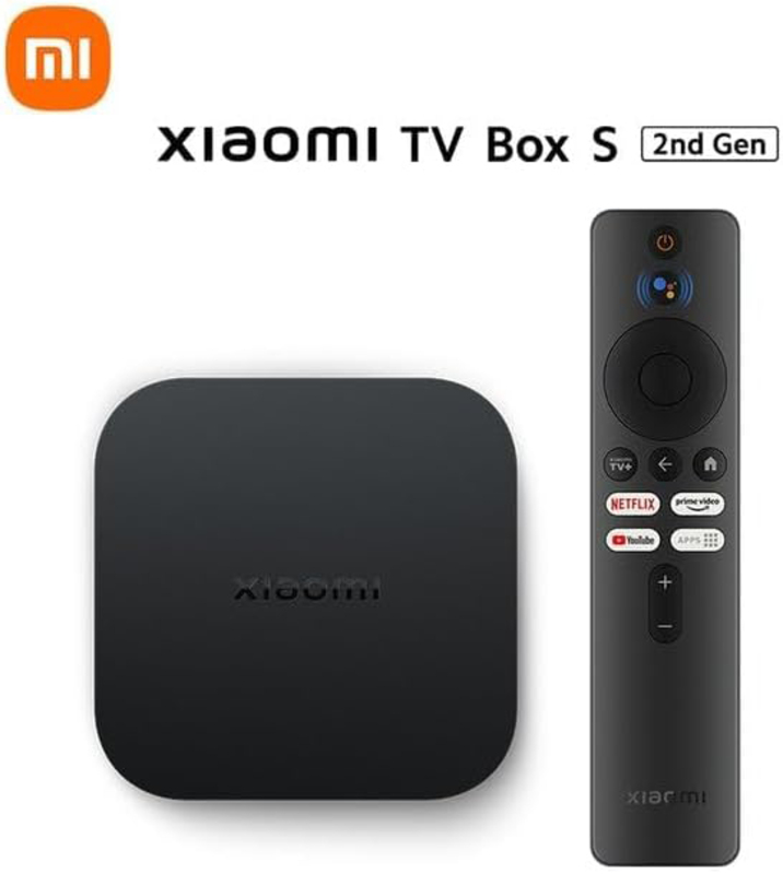 Ml Box Ultra HD Android 9.0 Google Assistant 4K Streaming Player, Black