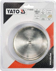 Yato Diamond Tile Drill Bit, YT-60435, 105mm, Grey