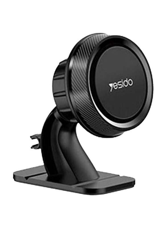 Yesido C60 Magnetic Car Phone Holder with 360 Degree Magnetic Holder for Smartphone, Black