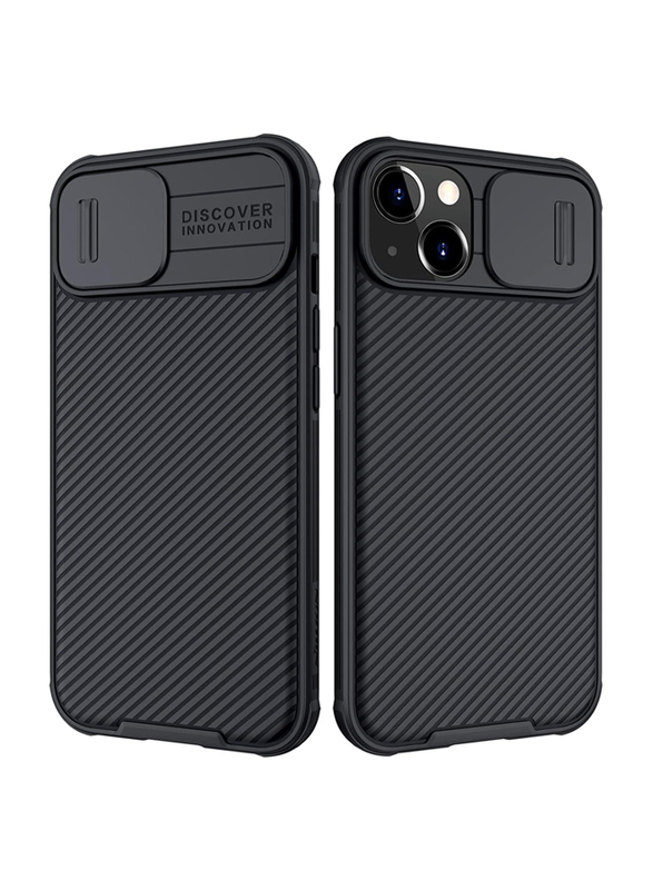 Nillkin Apple iPhone 13 CamShield Pro Series Mobile Phone Case Cover with Slide Camera Cover, Black