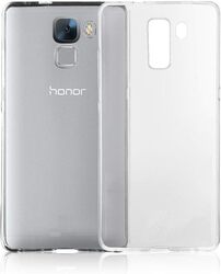 Huawei Honor 7 Transparent TPU Gel Case Cover, Clear