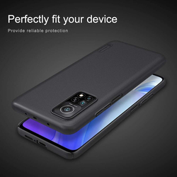 Nillkin Xiaomi Mi 10T and Mi 10T Pro 5G Super Frosted Shield Hard Slim Fit Designed Mobile Phone Case Cover, Black