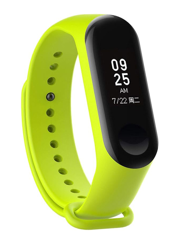 Premium Silicone Fitness Tracker Wrist Strap Band For Xiaomi Mi Band 3, Green