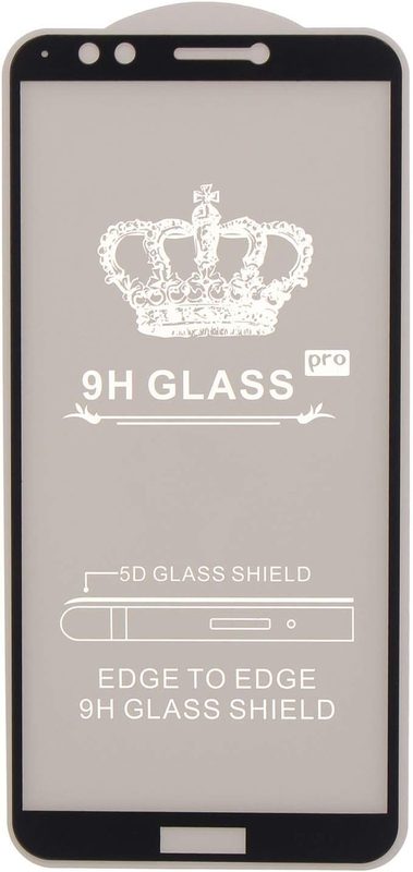 Samsung Galaxy A7 2018 9H Glass Mobile Phone Screen Protector, Black