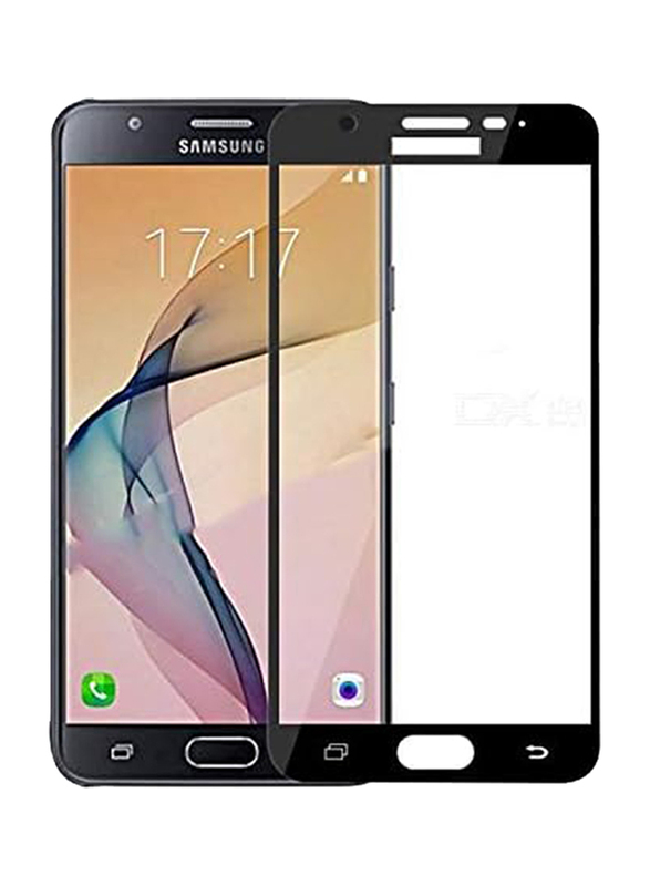 Samsung Galaxy J7 Prime 2 3D Tempered Glass Screen Protector, Black