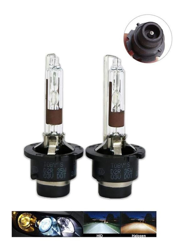 Toby's 75W 2700Lm 4300K Hid Xenon Oem Headlight Bulb, 2 Pieces