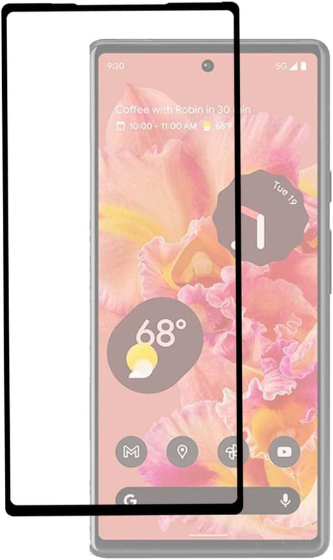 Google Pixel 6 9H Tempered Glass Screen Protector, 2 Pieces, Clear