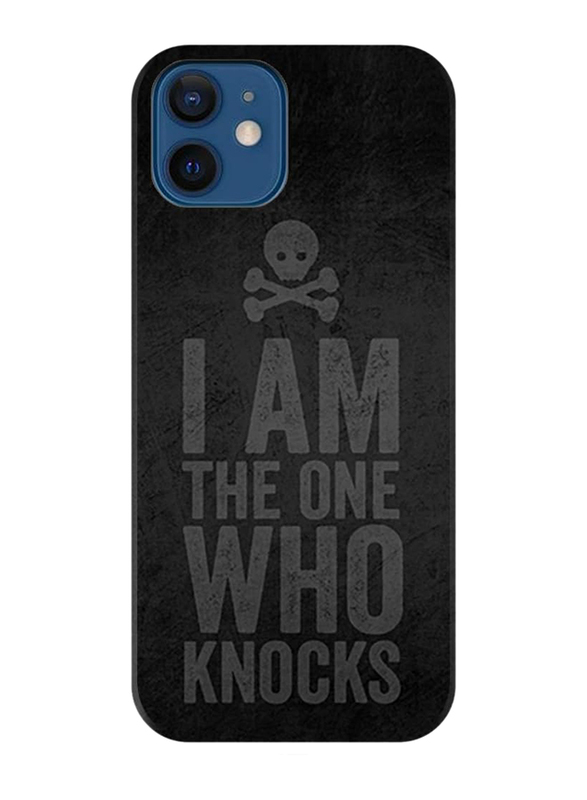 Apple iPhone 12 TPU Breaking Bad Design Mobile Phone Case Cover, Black/Grey