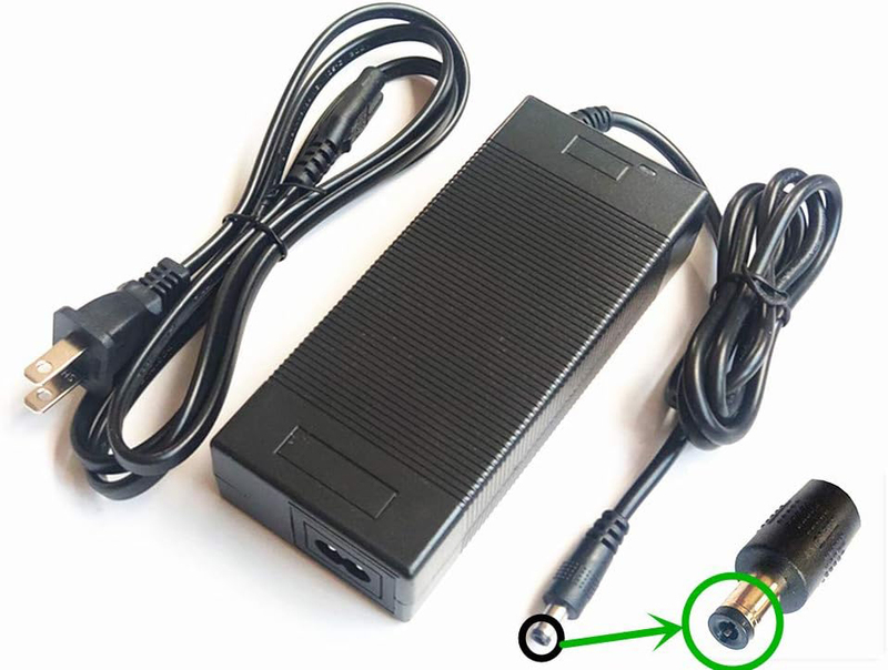 Smarthu 42V 2A Electric Scooter Charger Only Suitable for Gotrax.GXL V2.Apex.Xr Ultra.XR Elite.G3.G4.GMAX Ultra Vibe, Black