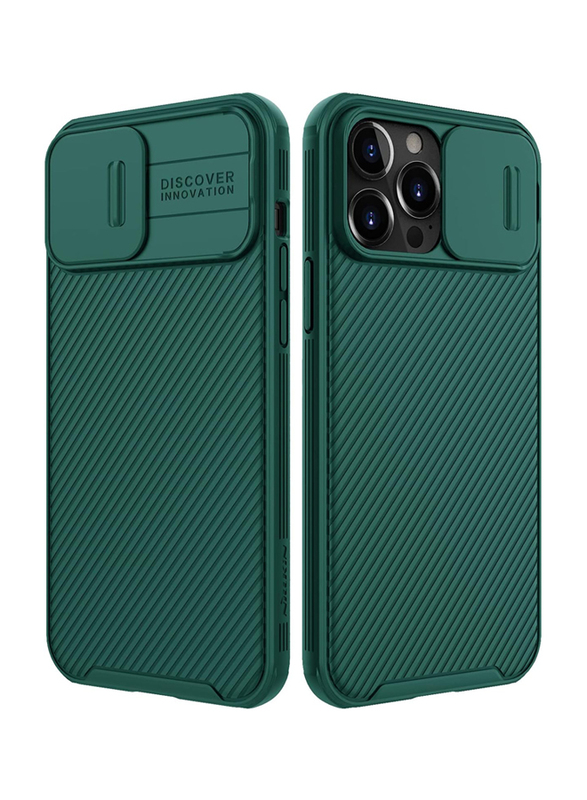 Nillkin Apple iPhone 13 Pro Max 6.7 inch TPU Frame & PC Back Camera Cover Mobile Phone Case Cover, Green