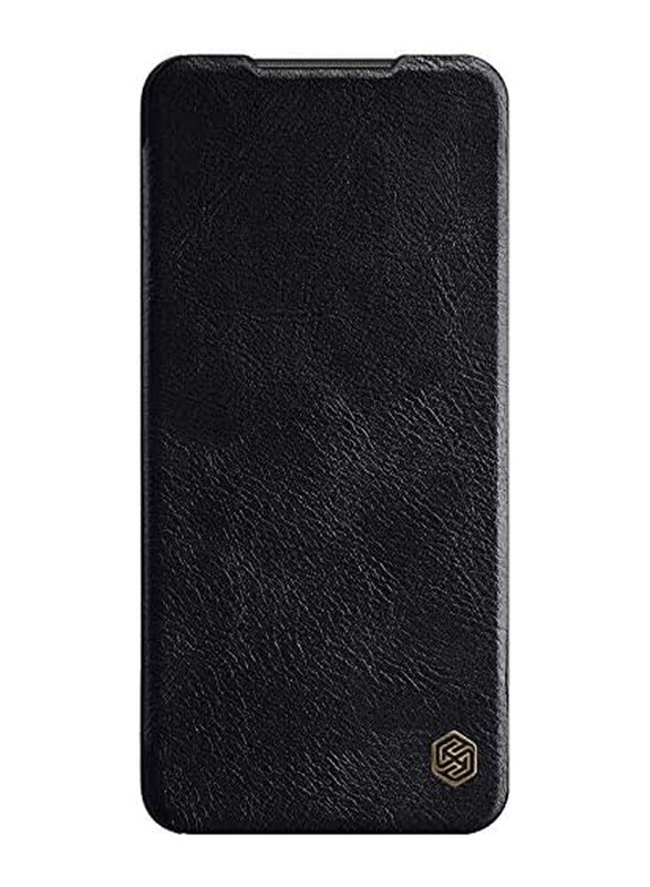 

Nillkin Qin Xiaomi Redmi Note 9 Pro/Redmi Note 9 Pro Max/Redmi Note 9S Leather Flip Mobile Phone Case Cover, Black