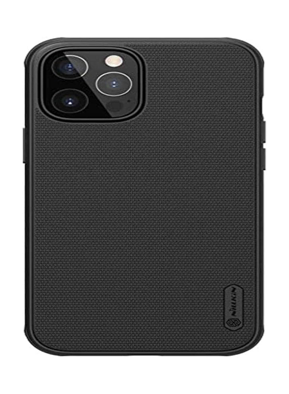 

Nillkin Apple iPhone 12/12 Pro 6.1-Inch Super Frosted Shield Hard Slim Fit Designed Mobile Phone Case Cover, Black