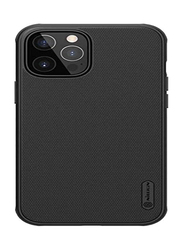 Nillkin Apple iPhone 12/12 Pro 6.1-Inch Super Frosted Shield Hard Slim Fit Designed Mobile Phone Case Cover, Black