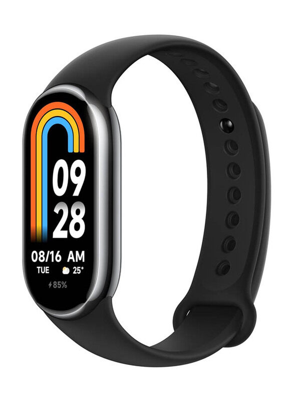 

Xiaomi Mi Smart Band 8 Fitness Tracker With Heart Rate Blood Oxygen and Sleep Monitoring Functions, Global Version, Black