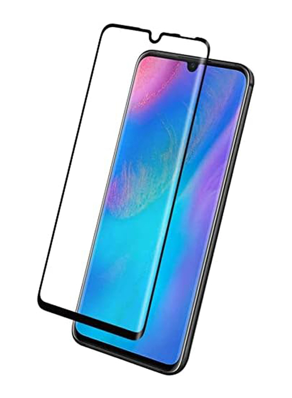 ICS 3D Curved Full Coverage Frame Screen Protector for Huawei P30 Lite, Black