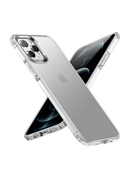 X-Level Apple iPhone 12 Pro Max PC Soft Silicone Edge Slim Thin Mobile Phone Case Cover, Clear