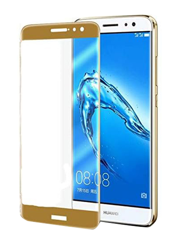 Huawei Nova Plus Full Glass Screen Protector, Gold