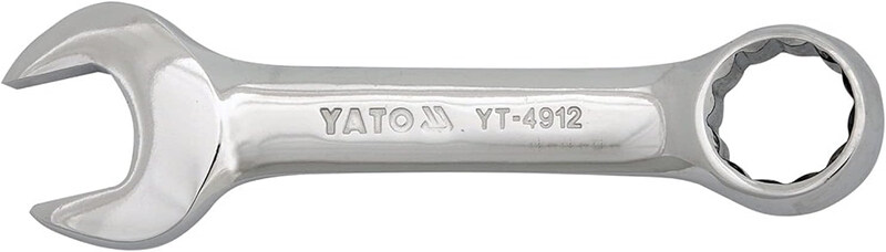 

Yato 13mm Combination Stubby Wrench, YT-4906, Silver